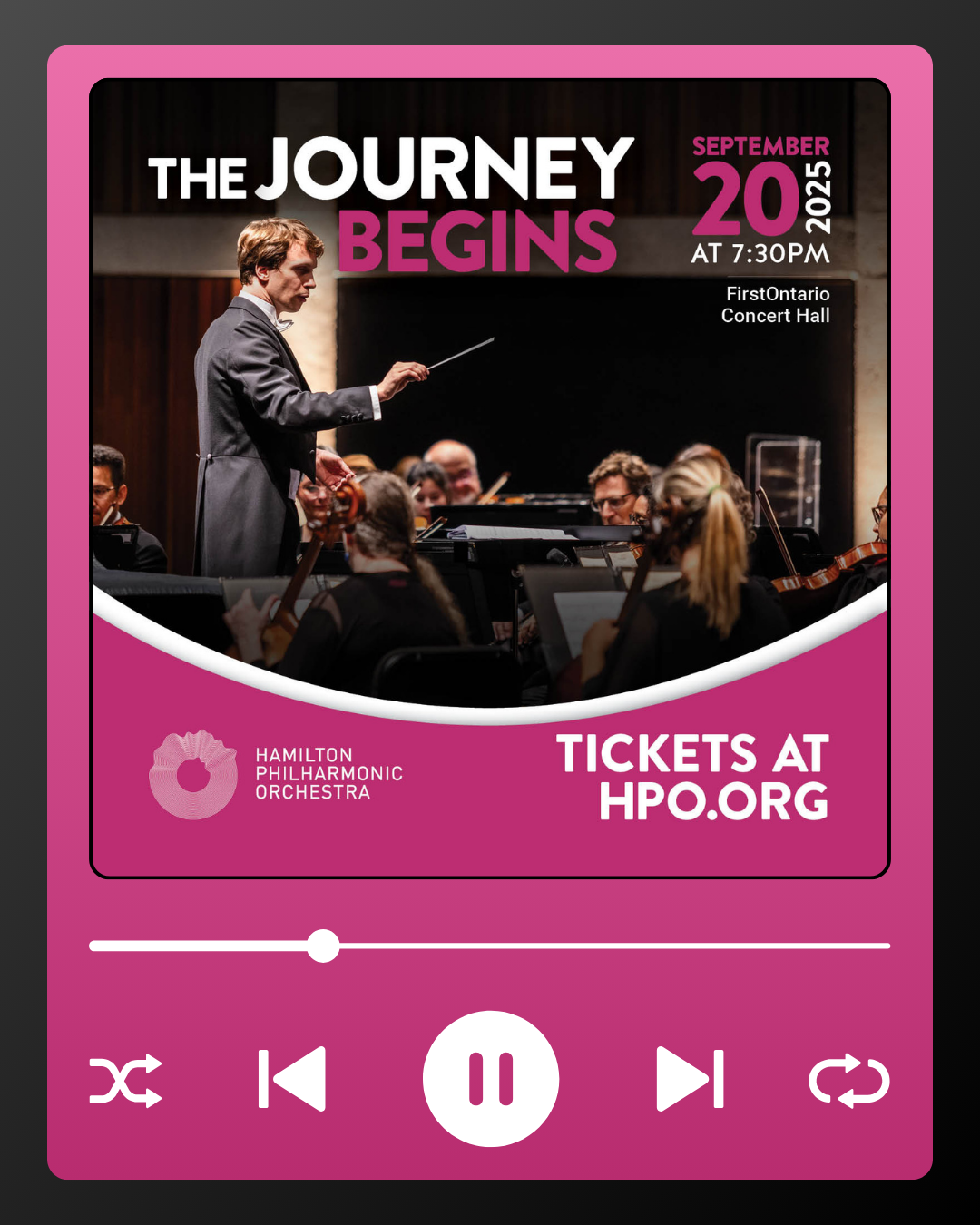 The Journey Begins Playlist
